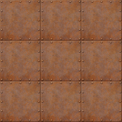 3D rust-effect wallpaper with a concrete pattern on non-woven fabric