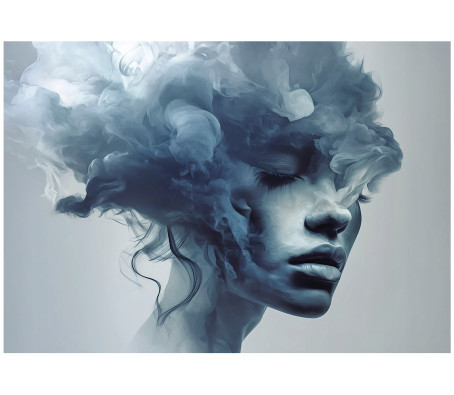 Wall mural woman face art for bedroom living room wallpaper non-woven 400x280