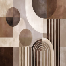 Art deco absztrakt fotótapéta hálószoba nappali tapéta, flizelin hátterű, 150x105 cm