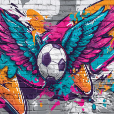 Gyerekfotófal: fiúknak, focis, graffitis gyerekfotófal