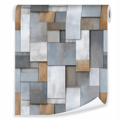 Sz&uuml;rke absztrakt tap&eacute;ta, flizelin, nappali &eacute;s h&aacute;l&oacute;szoba falai, falburkolatok