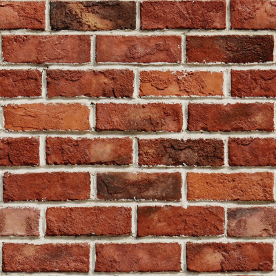 3D brick-effect wallpaper roll