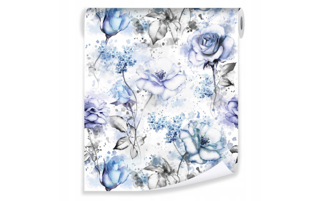 Peony flowers wallpaper, 3D wallpaper, non-woven wallpaper
